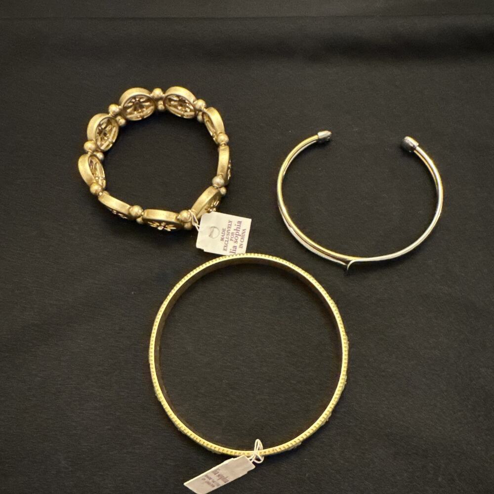 Lia Sophia NWT Bracelet Lot Of 3